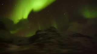 Hurtigruten - Nordlicht über den Lofoten