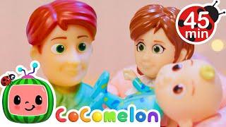 Sick of Being Sick Song (Toy Version) | CoComelon Toy Play Learning | Nursery Rhymes for Babies