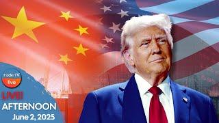 Trump vs China: Trade Deal Crack $APLD +48%, $TSLA -3% | June 2nd Afternoon Trading