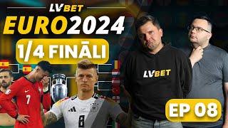 EURO 2024 Live ar LVBet | 1/4 finālu tiešraide