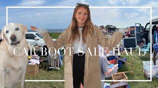 CAR BOOT SALE HAUL 2023 | Seaham Car Boot Sale | Naomi Light