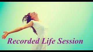 Recorded Life Session with Medyhne & Client (Monica)