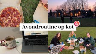 Mijn avondroutine op kot!