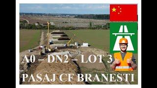 Autostrada A0 | DN2+PASAJ CF BRANESTI | LOT 3 | 7 OCTOMBRIE | #a0 #autostrada #2024  #1ksub #4k #new