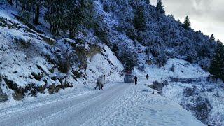 Beautiful view Jabar top lower Orakzai ofter snowfall