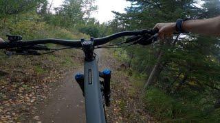 First Black Diamond Run, Eh-Line/Hillside, Mountain Biking in Anchorage Alaska