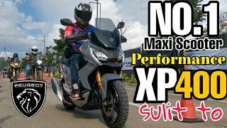 Lakas ng Performance ng Peugeot XP400 GT - Napaka Elegante ng pormahan! ACTUAL TEST and Ful Specs