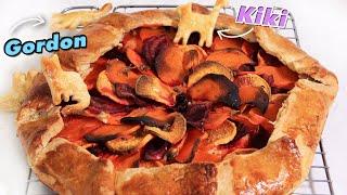 Vegetable Galette Recipe with Foolproof Pastry Dough! (Cats Optional)