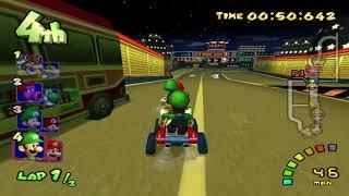 Mario Kart: Double Dash (GC) walkthrough - Mushroom City