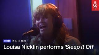 Louisa Nicklin performs ‘Sleep It Off’ for NZ Live | 13 July 2024 | RNZ