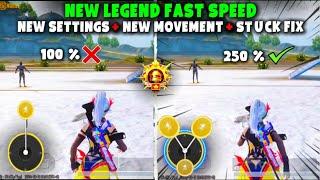 Joystick Fast Movement In Pubg Terbaik Movement Super Lincah |  Joystick Stuck Problem Fix | BGMI