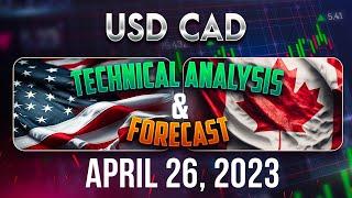 USDCAD Forecast & Analysis April 26, 2023: Expert Insights & Trading Ideas FX Pip Collector