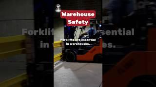 Forklifts are essential in warehouse operations. #forklift #safetyfirst