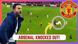 How Manchester United OUTCLASSED Arsenal in the FA Cup | Tactical Analysis