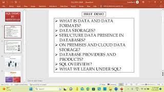 SQL Server Demo  (part - 1) | Introduction to SQL Server | Vinay Tech