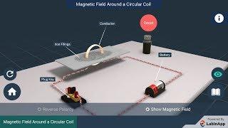 Magnetic Field Due to a Current Through a Circular Loop