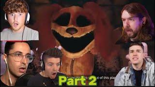 YouTubers Reacting To Dogdays Speech In Poppy Playtime Chapter 3 (PART 2!)