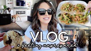 VLOG: I feel so unprepared, glucose test, baking a new recipe + more!