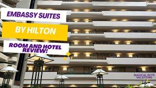 EMBASSY SUITES BY HILTON | ROOM AND HOTEL REVIEW | 2 ROOM SUITE - 1 KING BED NONSMOKING RIVER VIEW