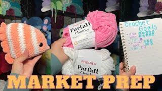 22 DAYS TILL MY MARKET - DAY IN THE LIFE - crochet, let's get chatty , tips and tricks