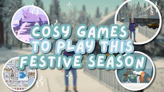 COSY GAMES FOR CHRISTMAS  // Cosy Community // Festive Games To Play This Year