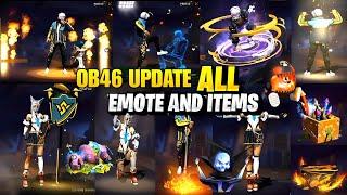 OB46 UPDATE NEW EMOTE | OB46 ALL EMOTE REVIEW | OB46 UPDATE EMOTE | FREE FIRE NEW EMOTE