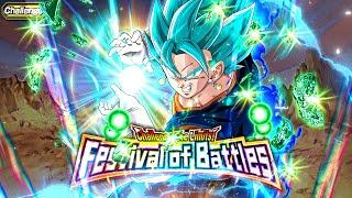EZA TEQ VEGITO BLUE VS. CHALLENGE THE LIMITS! FESTIVAL OF BATTLES! (Dokkan Battle)