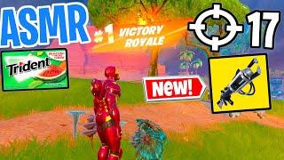 ASMR Gaming  Fortnite Zapotron Is Back?! Relaxing Gum Chewing  Controller Sounds + Whispering 