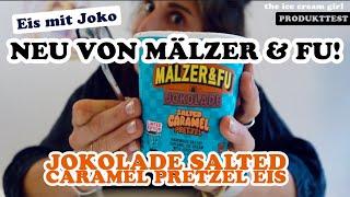 NEU! EIS VON JOKO & MÄLZER & FU EISCREME | JOKOLADE SALTED CARAMEL PRETZEL | THE ICE CREAM GIRL