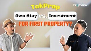 FIRST property : BUY for Own Stay Or Investment?  | Property Expert Discuss | TokProp #4 | Propview