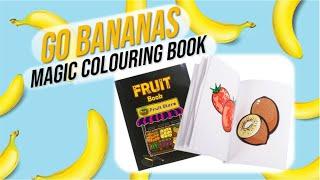 Go Bananas Magic Colouring In Book with 3 Magical Changes.