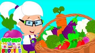 Vegetables Song | Learn Vegetables For Kids | Bud Bud Buddies Nursery Rhymes & Baby Songs