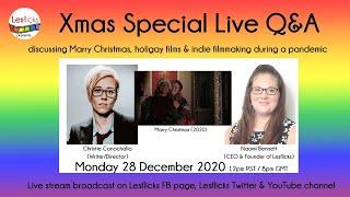 Xmas Special - Live Q&A discussing holigay movies & filmmaking during a pandemic