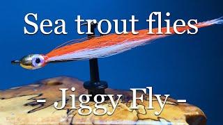 Sea trout flies. Fly No 11. Jiggy Fly. My fly-box. With Eivind Berulfsen.