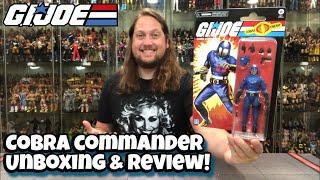 Cobra Commander GIJOE Retro Unboxing & Review!