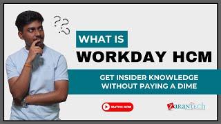 What is Workday HCM | ZaranTech