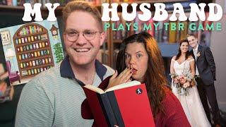 Shrink the Shelf - My husband plays my TBR board game for May! ️