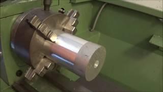 Tornitura Pulegge Per Levigatrice Professionale [ Turning Pulleys For Professional Belt Grinder ]