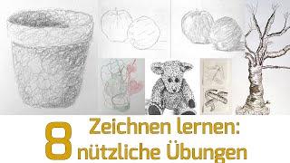 Zeichnen lernen für Anfänger: 8 nützliche Übungen für zwischendurch