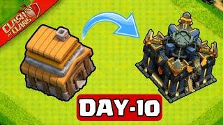 "LIVE TH4 to TH17 Journey - Day 10 ||| COC Upgrade Series Hindi Me" #coclive #goldpass #clashofclans