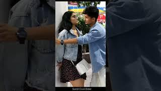 Getting Girls Too Closer Prank On Cute Girls | Epic Reaction #shorts