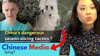 Chinese Media | India-China War Possibility | Salami-slicing tactic against India | Karolina Goswami