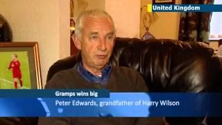 Grandfather retires after winning 15-year old bet that grandson Harry Wilson would play for Wales