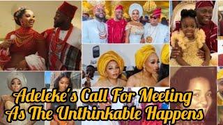 Adeleke's Call Emergency Meeting As The Unthinkable Happened. As Sophia's...