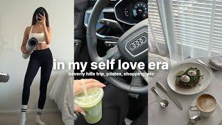 vlog: quick trip to beverly hills, pilates, healthy morning routine, etc