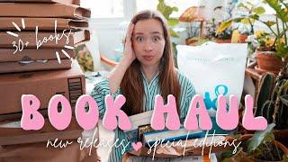 HUGE BOOK HAUL || take away my credit card pls!! + book giveaway