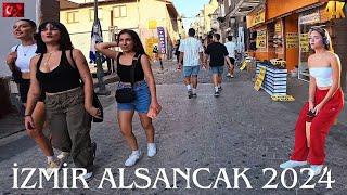 IZMIR ALSANCAK 2024 Walking Tour | 4k UHD 60fps | İZMİR TÜRKİYE