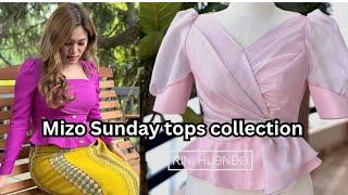 MIZO SUNDAY TOPS|DESIGNER RINI HLONDO DRESS COLLECTION