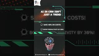  AI-powered CRM = smarter decisions + better customer relationships #aiinbusiness #9yardstechnology