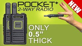 Best Compact Two-Way Walkie Talkie Radio - Blackbox Pocket+